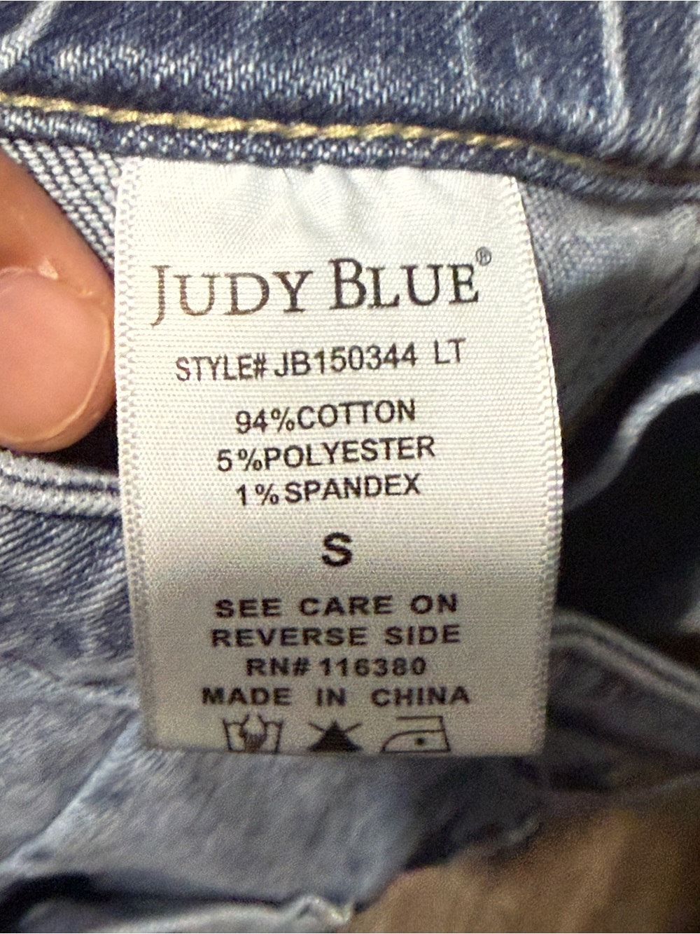 Judy Blue Shorts Women's Small High Rise Utility Cuffed Hem Denim - Picture 4 of 5